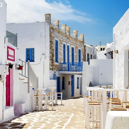 Villa Charming Santorini Yagos 1 Bedroom Min, Children Age 12 Years Private Furnished Balcony With Hot Tub Overlooking The Sea , *